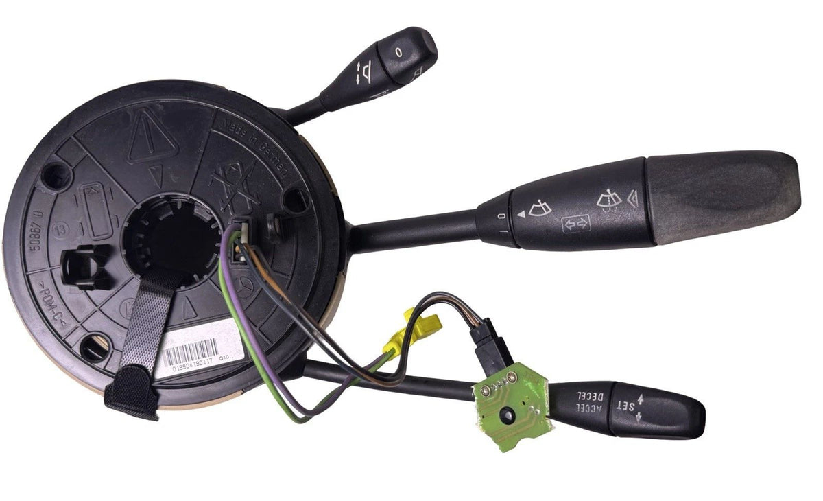 2000 Mercedes-Benz S320 Clockspring with Wiper Stalk and Cruise Control Switch OEM 019904190117 - Photo 4
