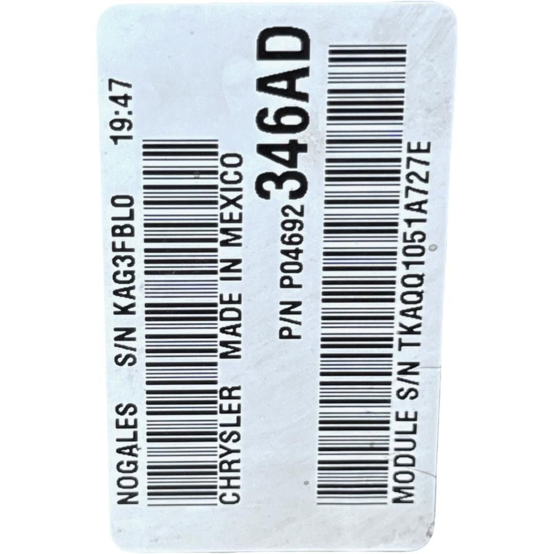 2011-2014 Chrysler 200 Totally Integrated Power Module TIPM OEM 04592346AD - Photo 2