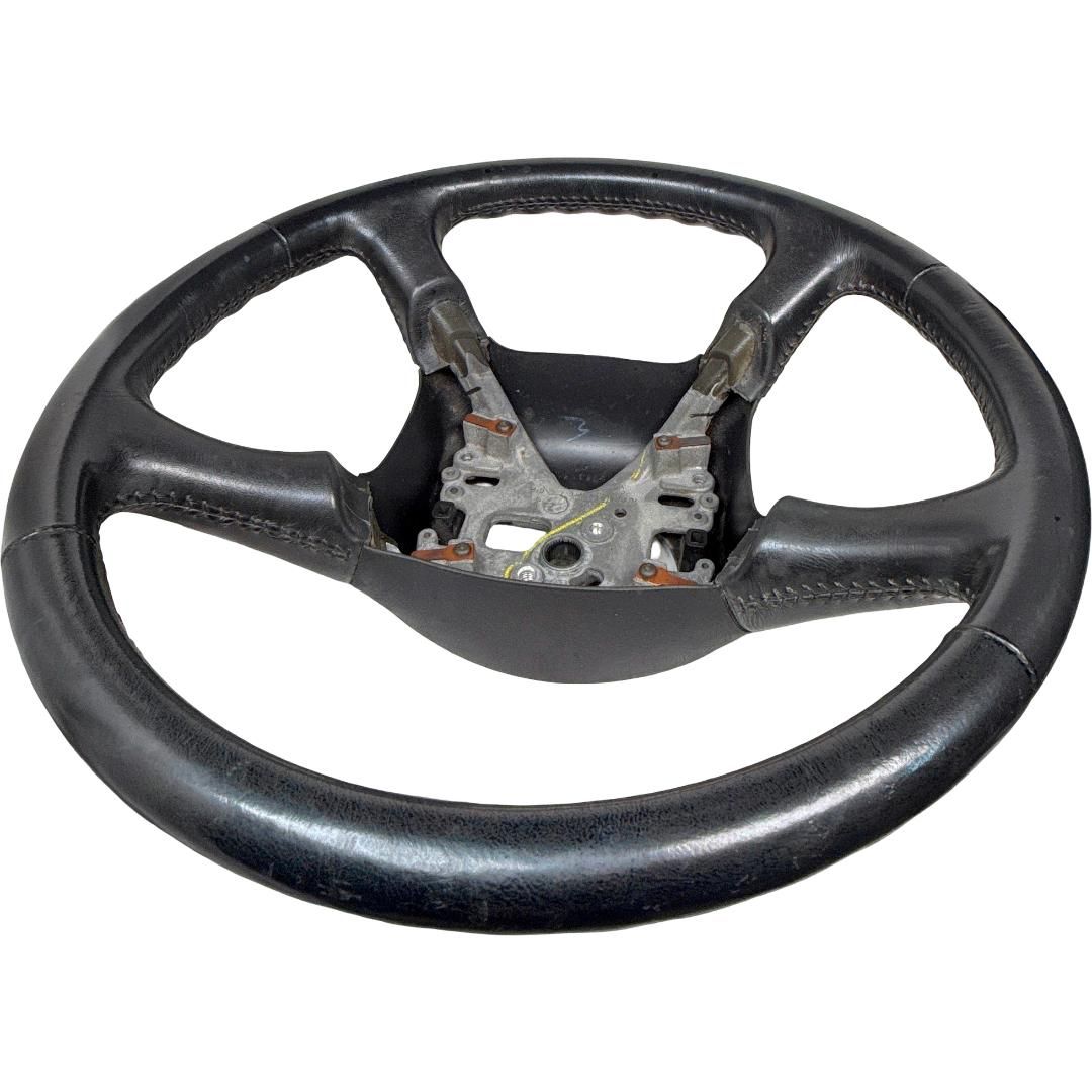 1999-2002 Chevrolet Silverado 1500 Black Leather Steering Wheel OEM 16759151 - Photo 9