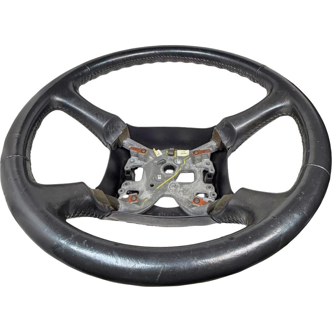 1999-2002 Chevrolet Silverado 1500 Black Leather Steering Wheel OEM 16759151 - Photo 10
