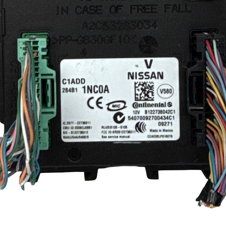 2008-2010 Infiniti G37x BODY CONTROL MODULE BCM BCU OEM 284B11NC0A - Photo 1