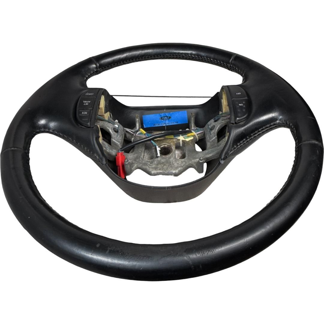 1997-2003 Ford F-150 Black Leather Steering Wheel w Cruise OEM 2L34-3F563-BAW - Photo 11