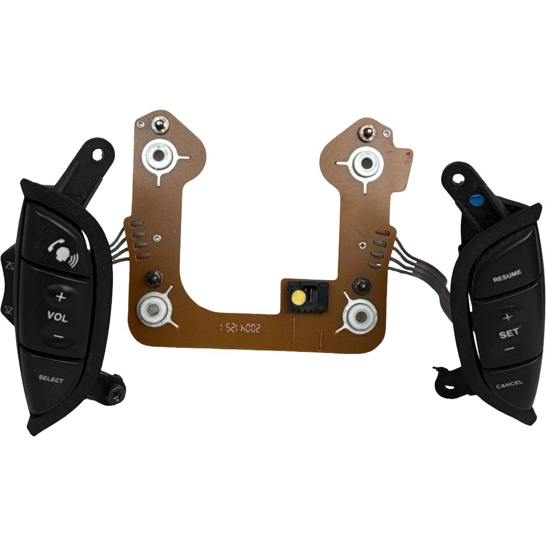 2003-2008 Jaguar S-Type Steering Wheel Switch Set Cruise Audio OEM 2R83-13A876-AF - Photo 2