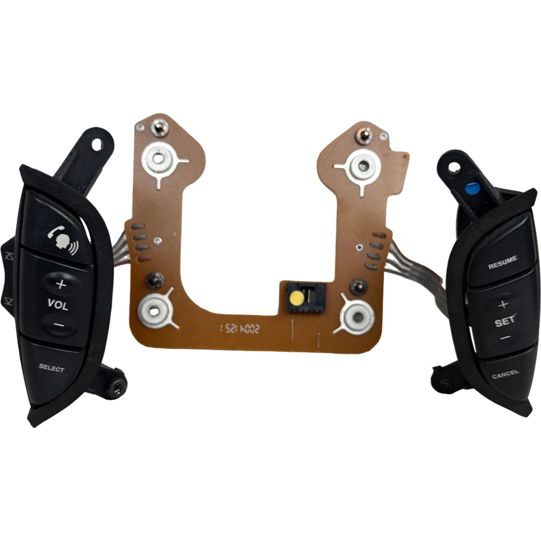 2003-2008 Jaguar S-Type Steering Wheel Switch Set Cruise Audio OEM 2R83-13A876-AF - Photo 3