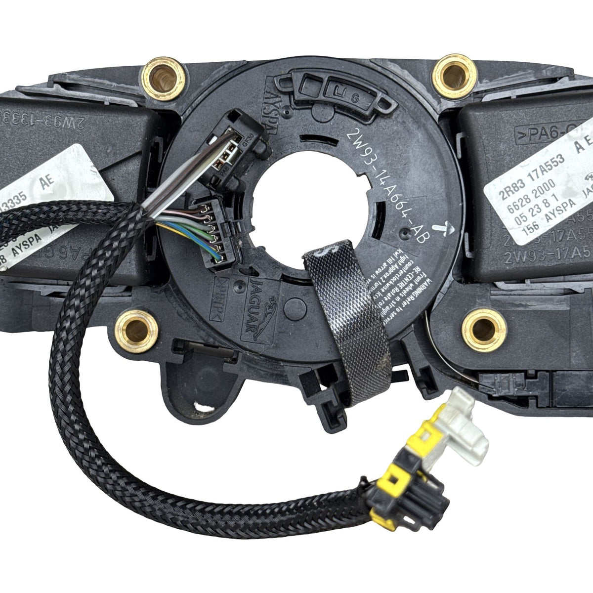 2003-2008 Jaguar S-Type Clock Spring w/ Wiper and Turn Signal Switch OEM 2R83-13N064 - Photo 4