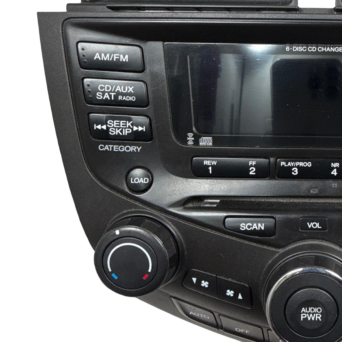 2003-2007 Honda Accord AM FM Radio Receiver CD Player OEM 39175-SDA-L110 - Photo 2