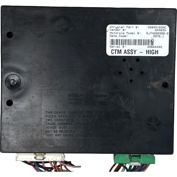 1999 Dodge Ram 1500 Central Timing Module CTM 56045183AE OEM