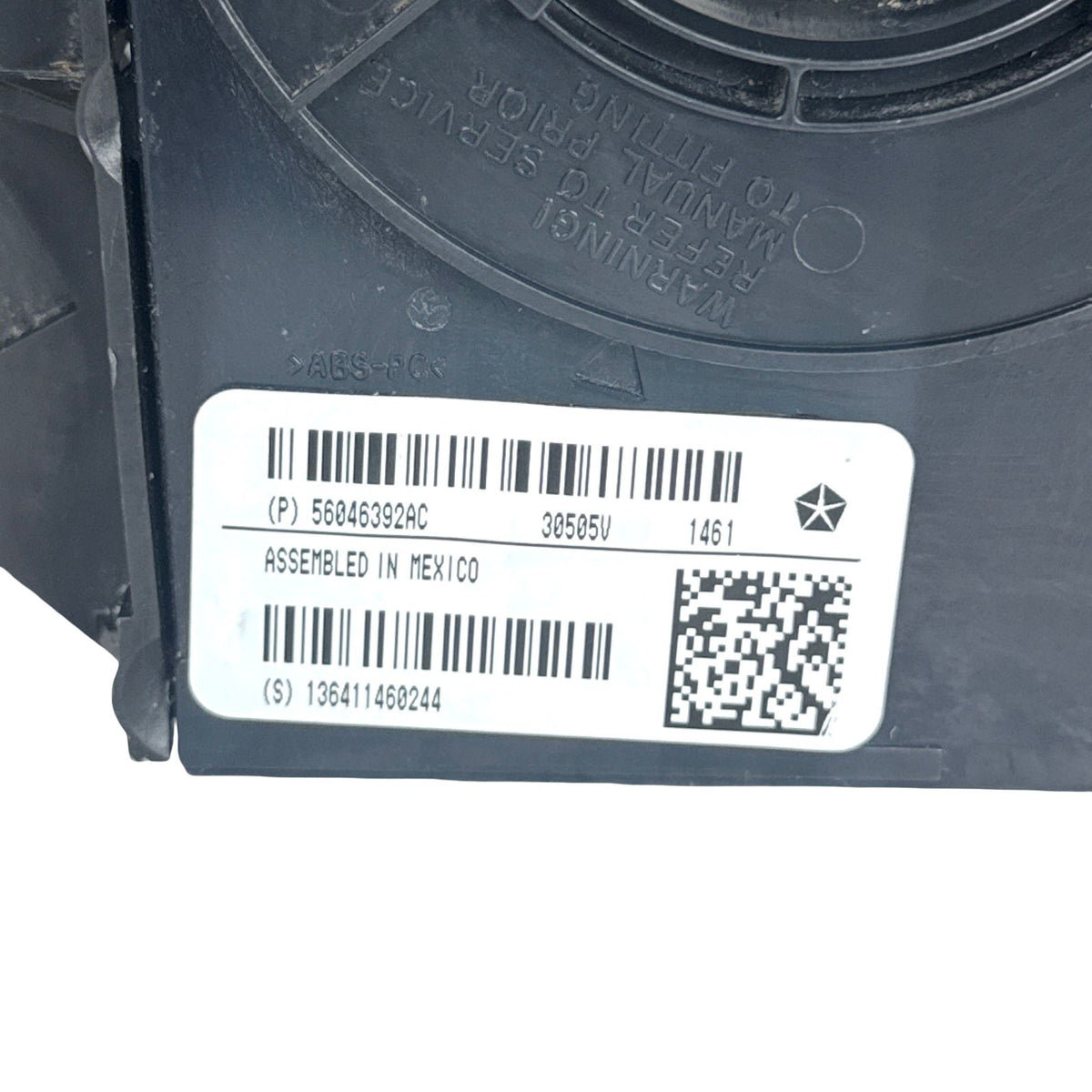 2008-2016 Chrysler Town & Country Multifunction Clock Spring - Heated Steering Wheel OEM 56046392AC - Photo 4
