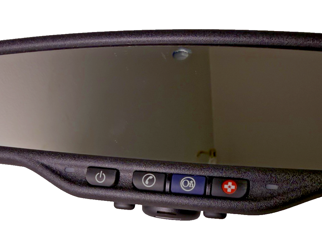 Auto Dimming Rear View Mirror Map Lights & Microphone 15915184 for 2007-2014 — photo 4