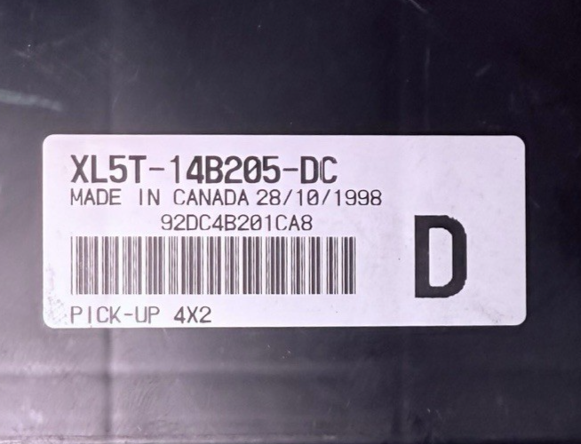 Mazda GEM Module XL5T 14B205 DC PL PW AT 2WD XL5T14B205DC for Ford Ranger — XL5T14B205DC