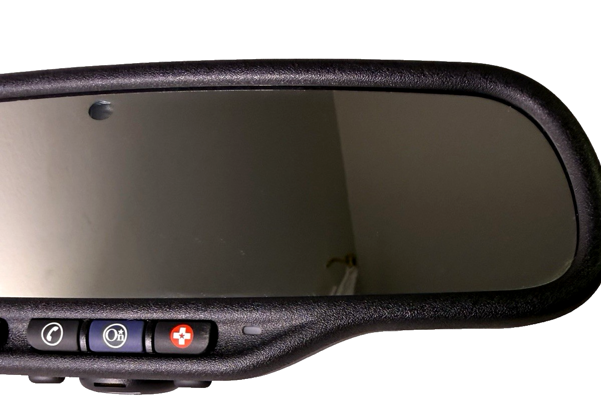 Auto Dimming Rear View Mirror Map Lights & Microphone 15915184 for 2007-2014 — photo 3