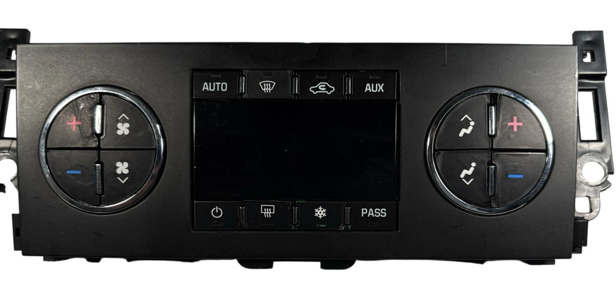 OEM 2007-2011 GMC Yukon Chevrolet Tahoe Suburban Chevy & XL Temp Climate Control 25869946 — Part# 25869946