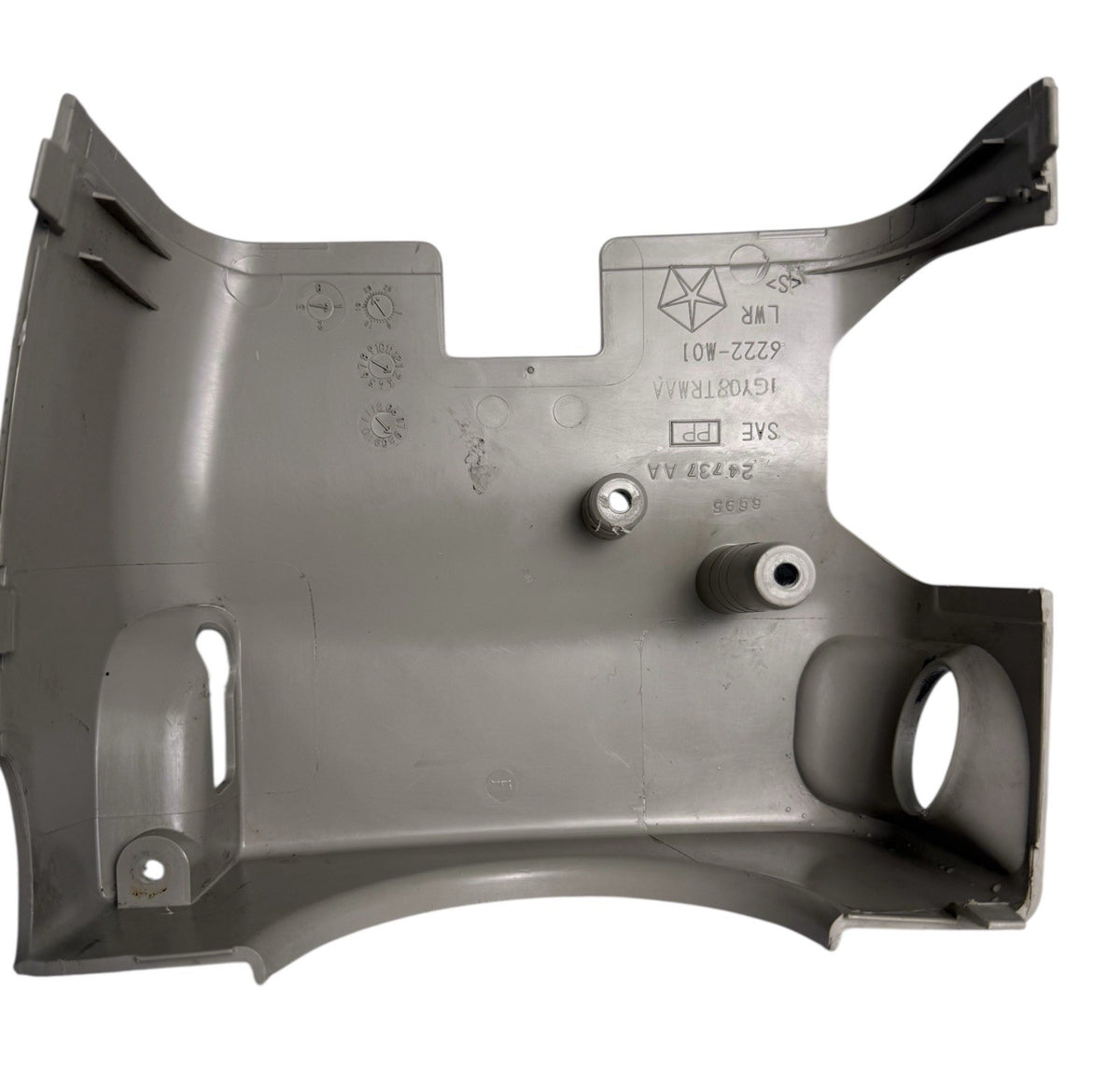 Chrysler Aspen Driver Steering Column Shroud Bezel Upper Lower Trim for 2007-2009 Dodge Durango — photo 9