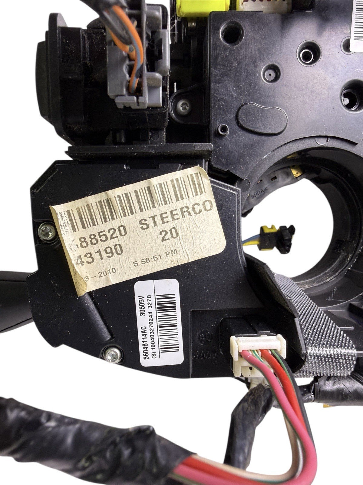 1500/3500 Steering Column Turn Signal Clock Spring 56046100AH for 2009-2022 Ram Ram 1500 — photo 9