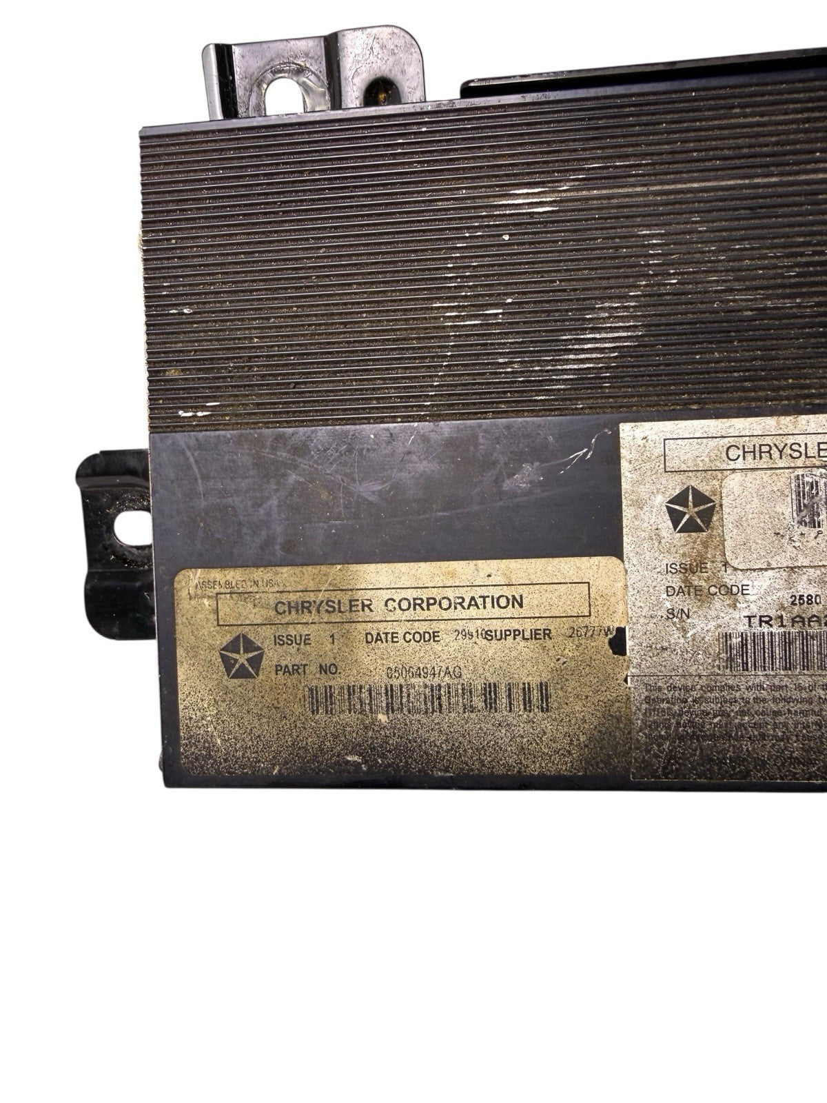 Amplifier Power Amp 05064947AG for 2016-2020 Dodge Journey — photo 3