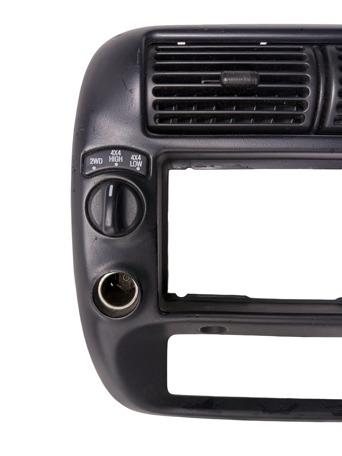 Mazda B Center Dash Radio Bezel Black 4x4 Fog Lighter for 1995-2006 Ford Ranger — 1L5Z-10044D70-BA-BLK