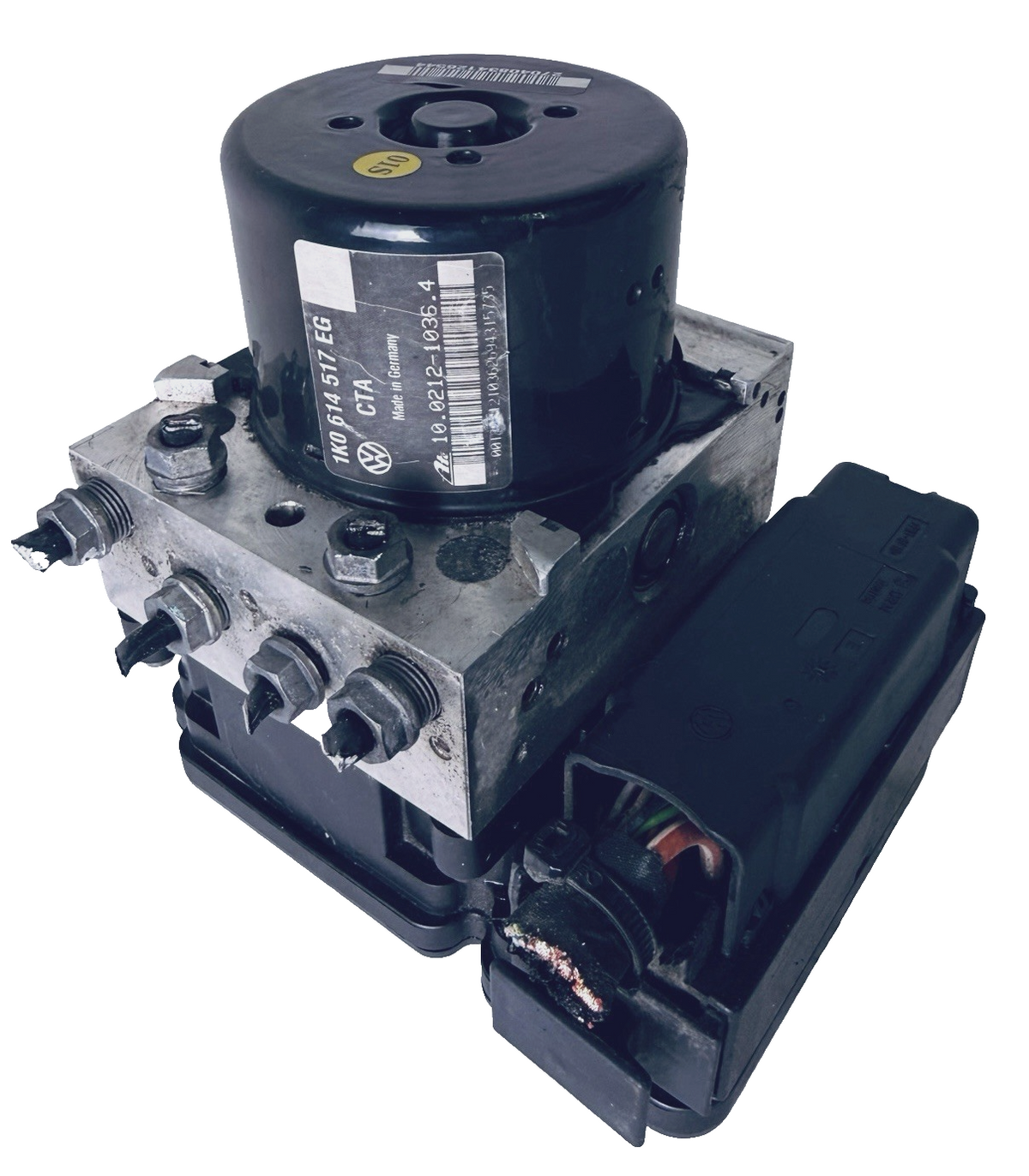 OEM 2015-2016 Volkswagen Jetta ABS Pump Module 1K0 614 517 EG / 1K0 907 379 BS — Part# 1K0 614 517 EG / 1K0 907 379 BS