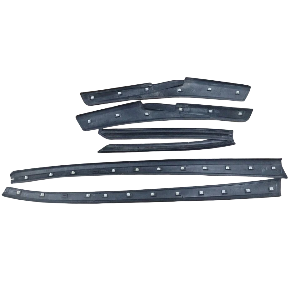 Upper Roof Trim Molding Set Black w/ DC Clips 68289833AC for 2007-2012 Dodge Caliber — 68289833AC