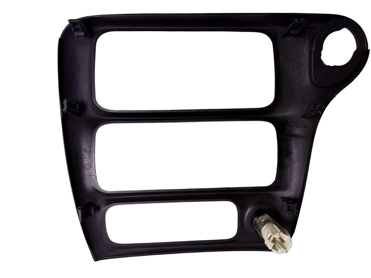 Dash Radio Climate Control Bezel Trim Panel Black 22614434 for 1997-2005 Chevrolet Malibu — photo 7