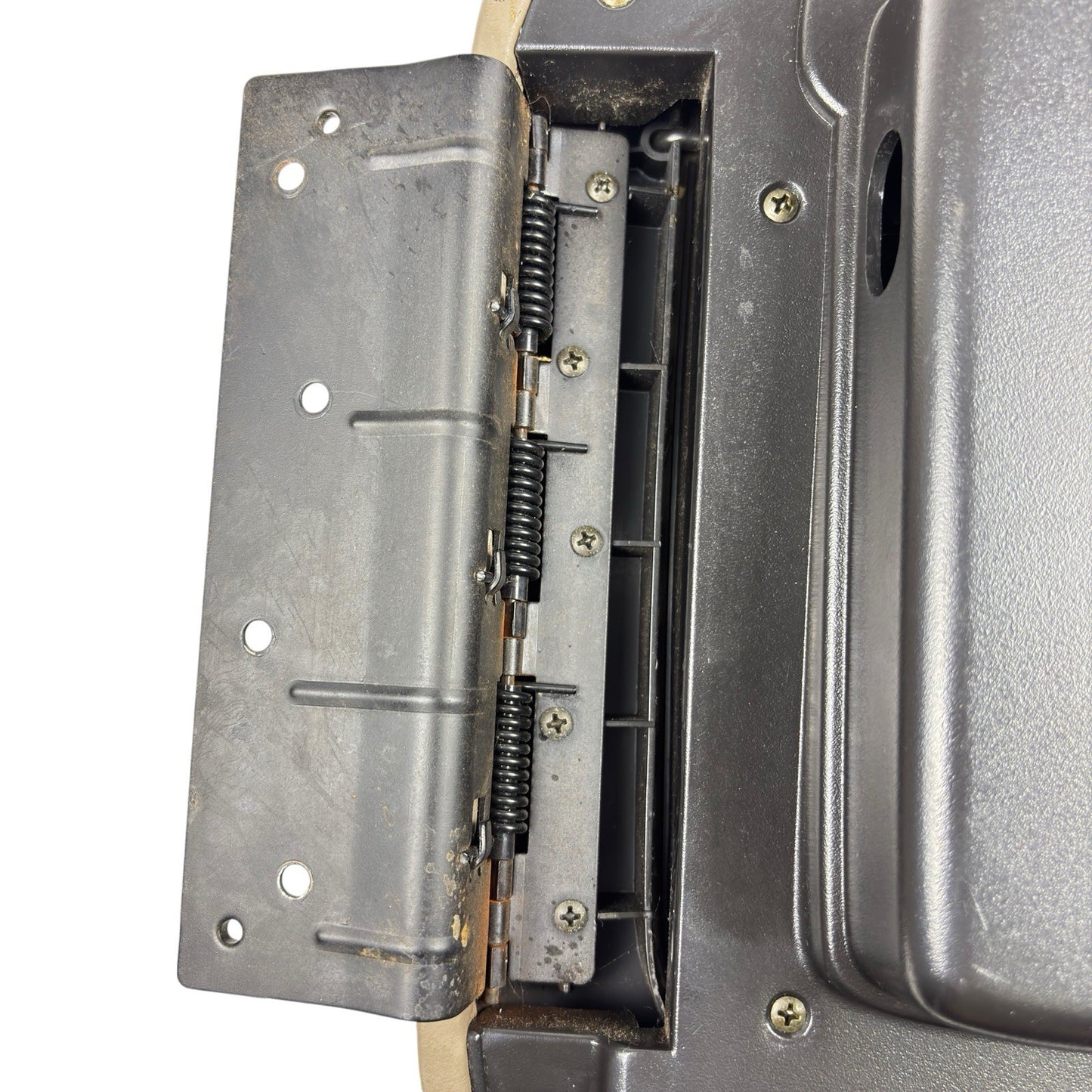 OEM 01-02 Yukon Escalade Shale Leather Armrest Lid Console Cover