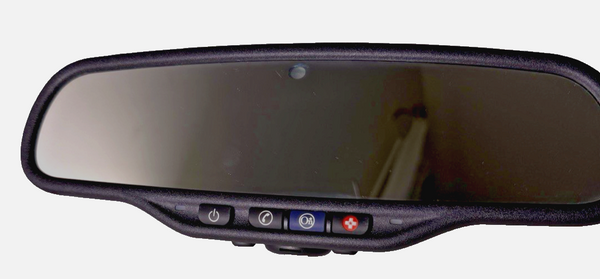 2007-2014 Auto Dimming Rearview Mirror Map Lights & Microphone 25812208 OEM