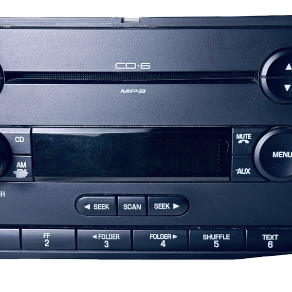 2009-2009 Edge Fusion Mustang 6-Disc CD Radio Receiver 7G1T-18C815-BA OEM