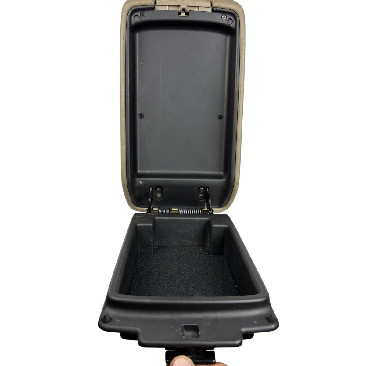 Beige Leather Console Lid Armrest Lid Assembly 58905-06200-A0 for 2007-2011 Toyota Camry — photo 11