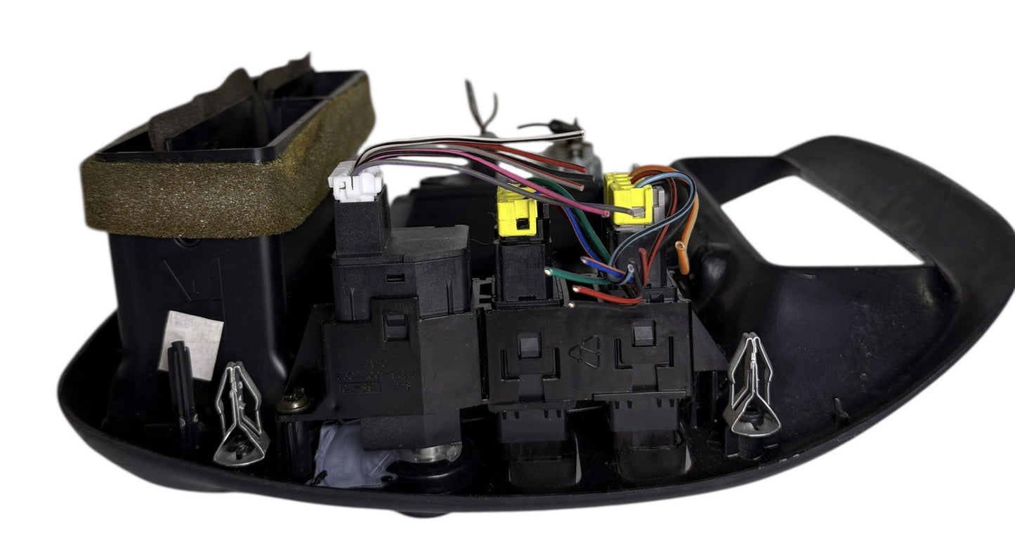 OEM 95-01 Ranger Explorer 4x4 Radio Bezel w/ Switches Black Perfect Tabs