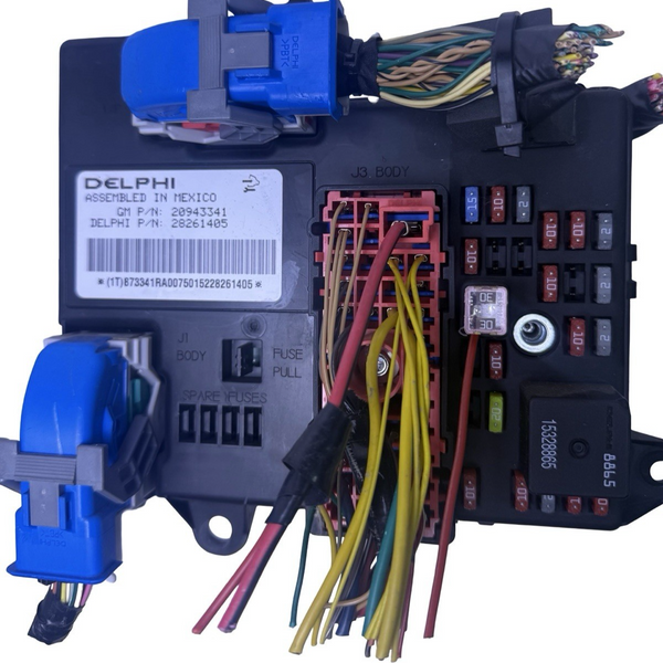 2008-2011 Chevrolet Malibu Chevy Body Control Module (BCM) Clean 20943341 OEM