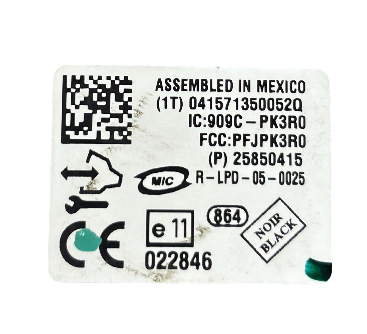 GM 25850415 Immobilizer Transceiver PASS-Key 3+ Cadillac SRX STS CTS 07-09