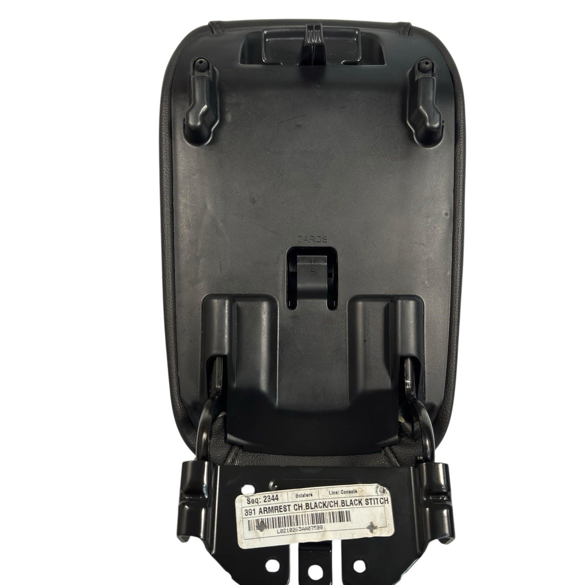 Center Console Lid/Armrest Black Leather DS7Z-5406024-JB-BLK for 2013-2016 Ford Fusion — photo 8