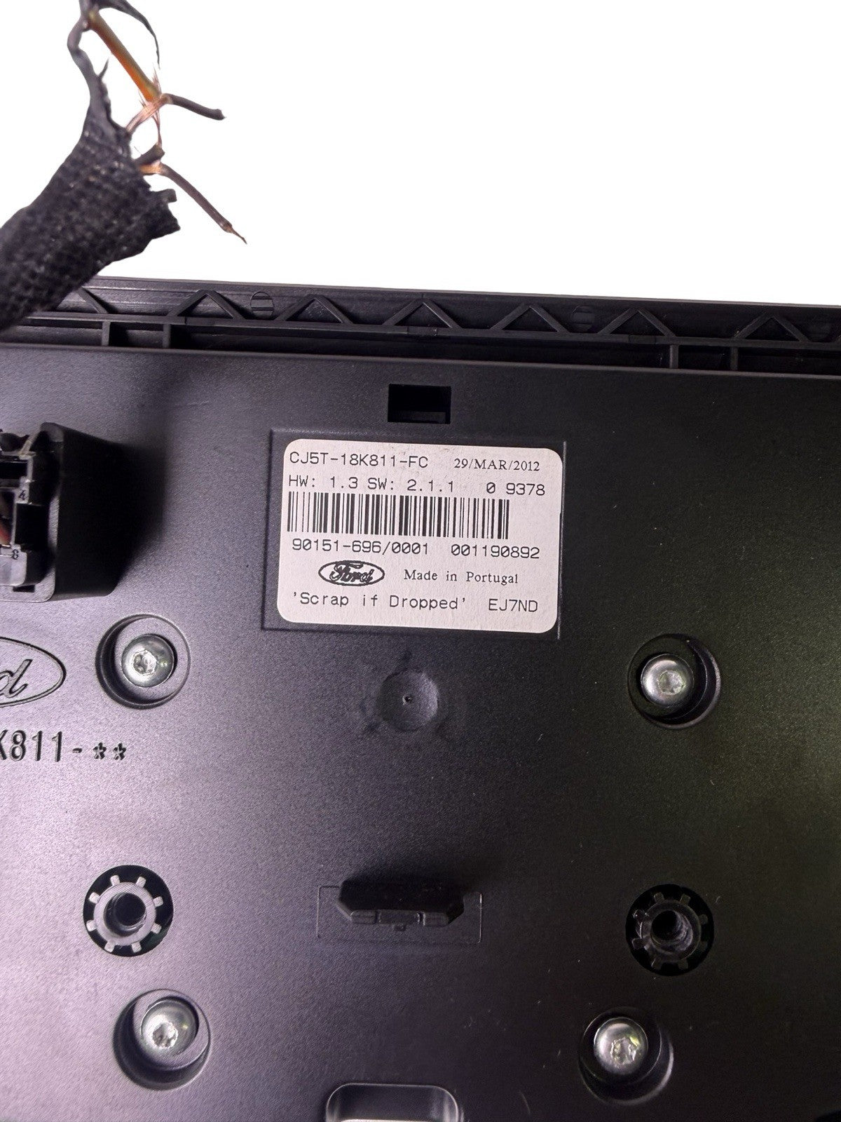 C‑Max 8" Radio Control Panel CJ5T‑18K811‑FC for 2013-2016 Ford Escape — photo 6