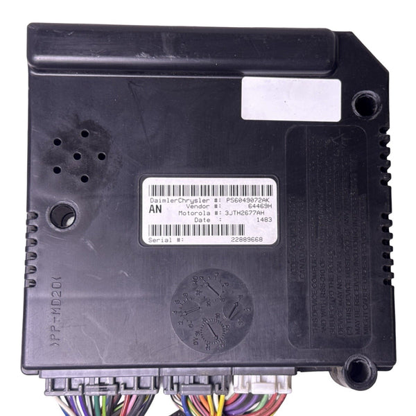 2001-2003 Dodge Durango Dakota CTM Central Timer Module P56049072AK OEM