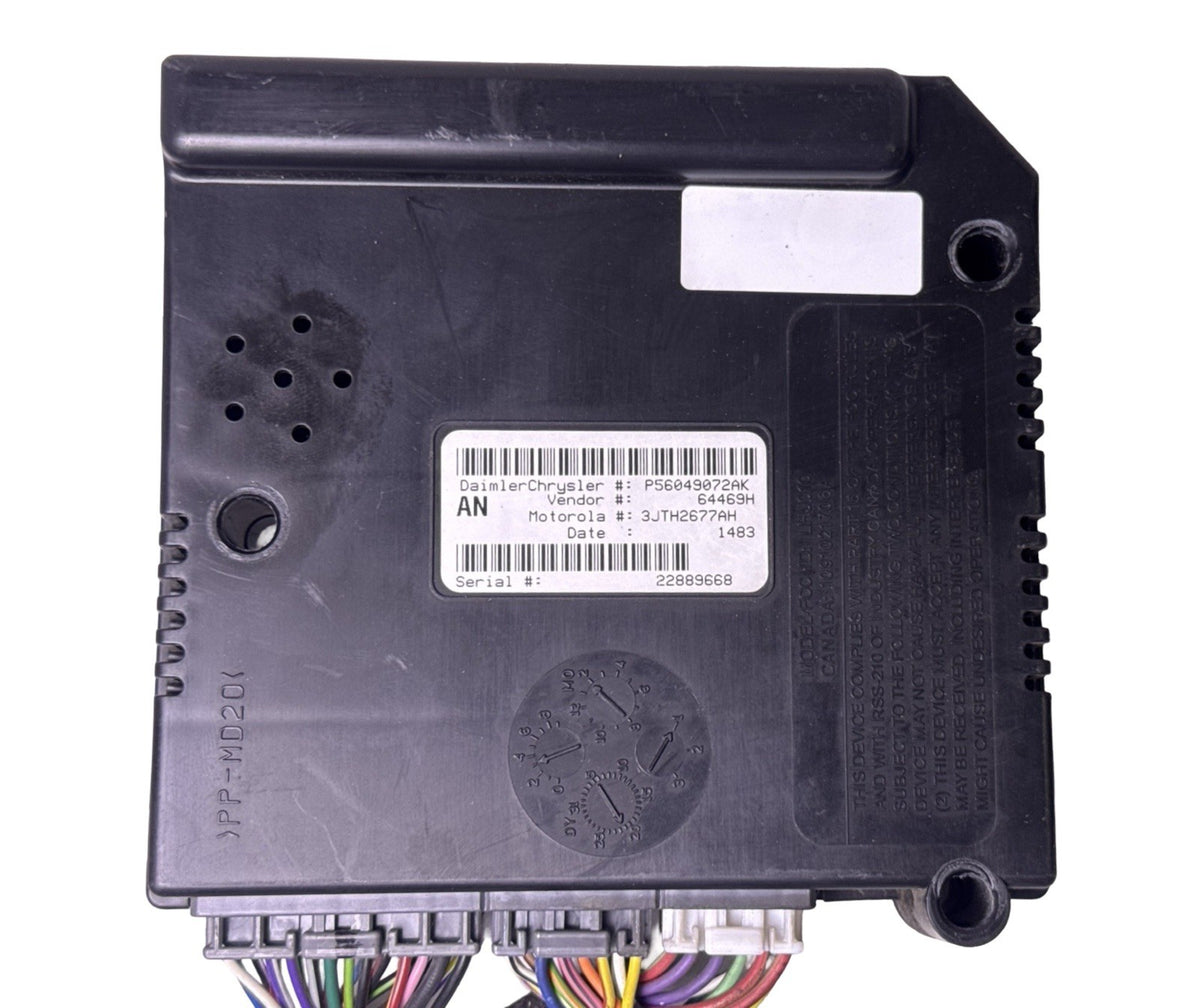 OEM 2001-2003 Dodge Durango Dakota CTM Central Timer Module P56049072AK — Part# P56049072AK