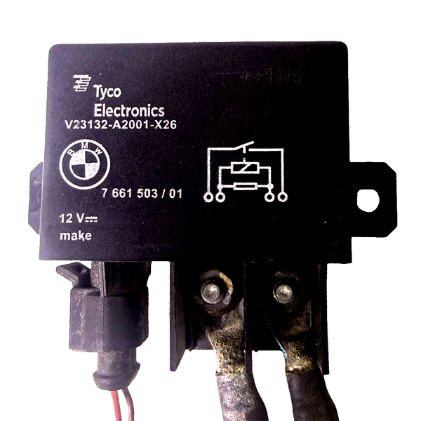 BMW Cooling Fan Fuse / Sensor / Relay Control Module 766150301 OEM