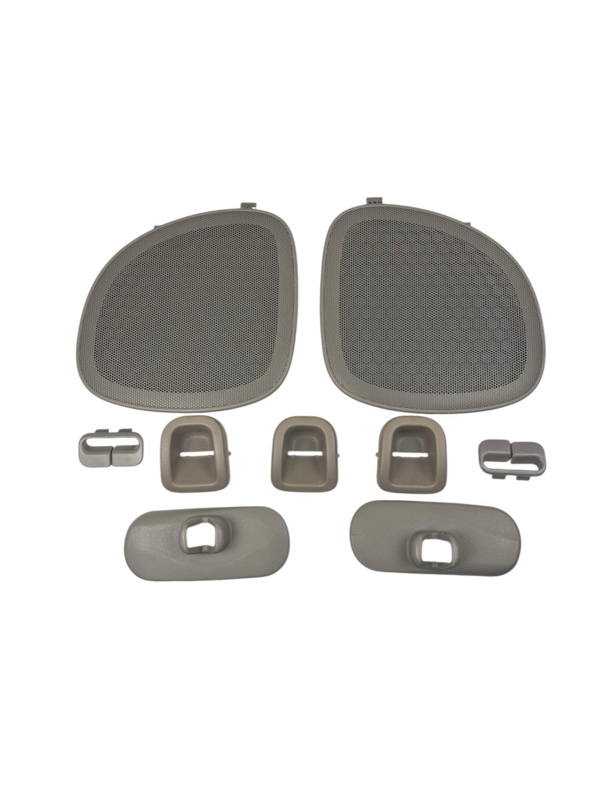 OEM 2000-2004 Chevrolet Malibu Rear Deck Speaker Trim Set — Part# 22651539