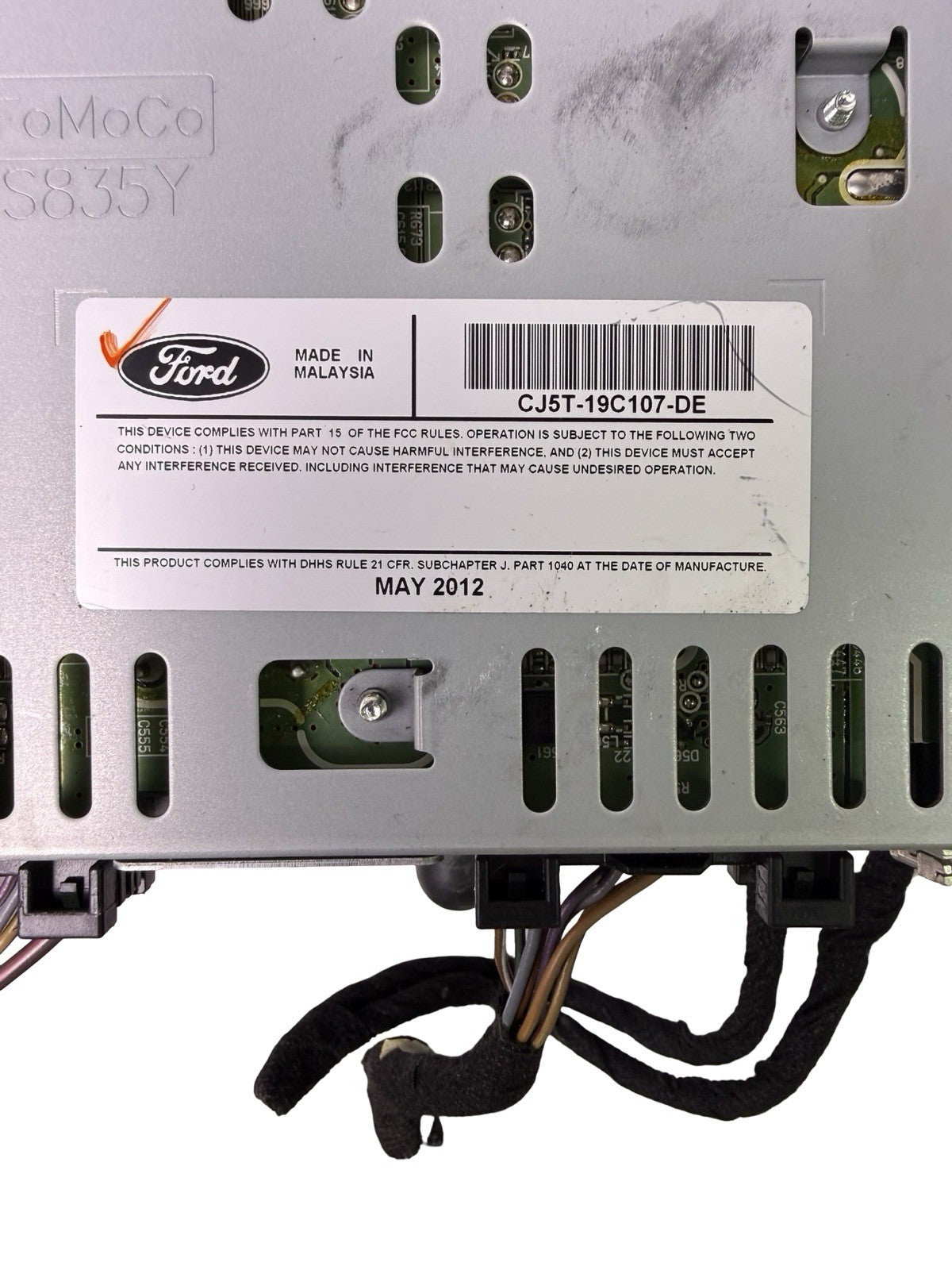 AM FM Single CD HD Radio Receiver CJ5T 19C107 DE CJ5T19C107DE for 2013-2015 Ford Escape — photo 9