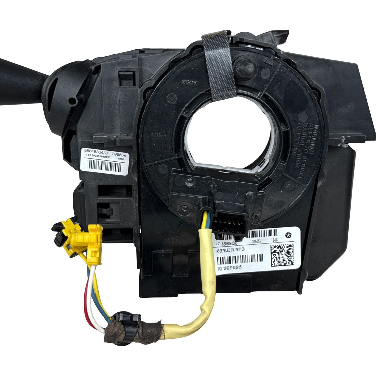 2009-2012 Dodge Ram 1500 Clock Spring w/ Wiper Turn Signal Switch OEM 60850845AB - Photo 7