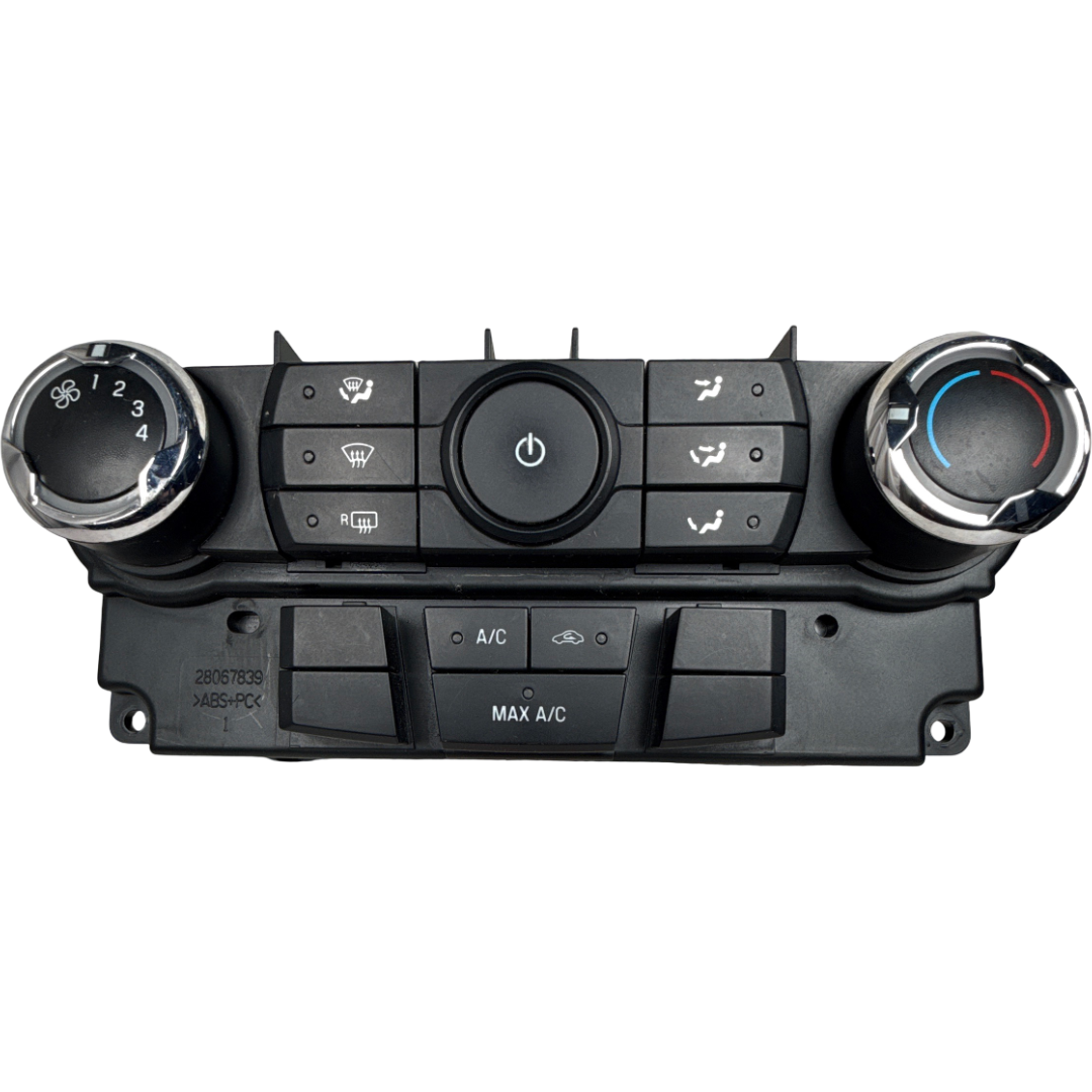2010-2012 Ford Fusion Manual Climate Control w/o Heated Seats 9E5H-19980-AT OEM