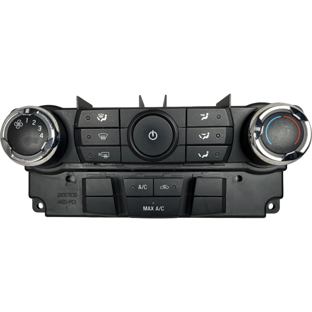 2010-2012 Ford Fusion Manual Climate Control w/o Heated Seats 9E5H-19980-AT OEM