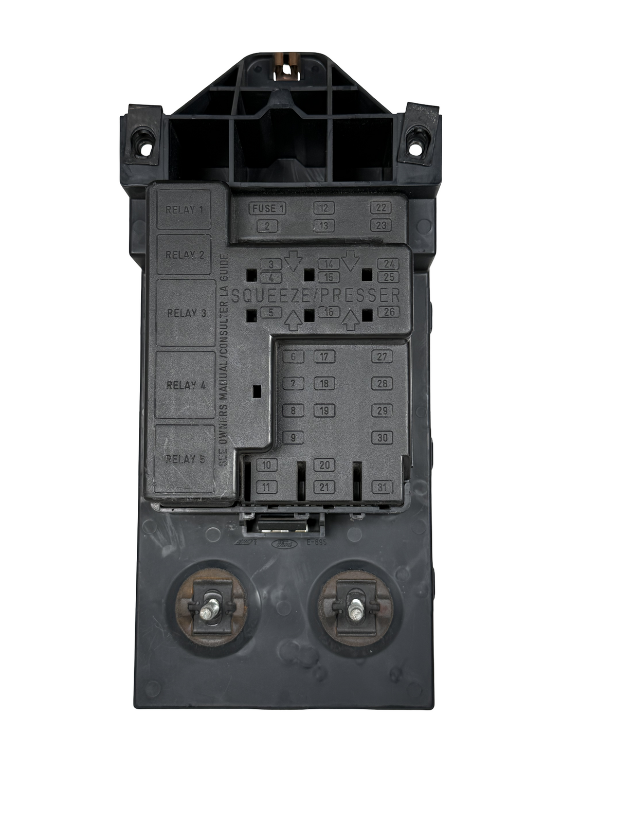 1997-1998 Ford F-150 F-250 Interior Cabin Fuse/Relay Box F85B14A067AA OEM