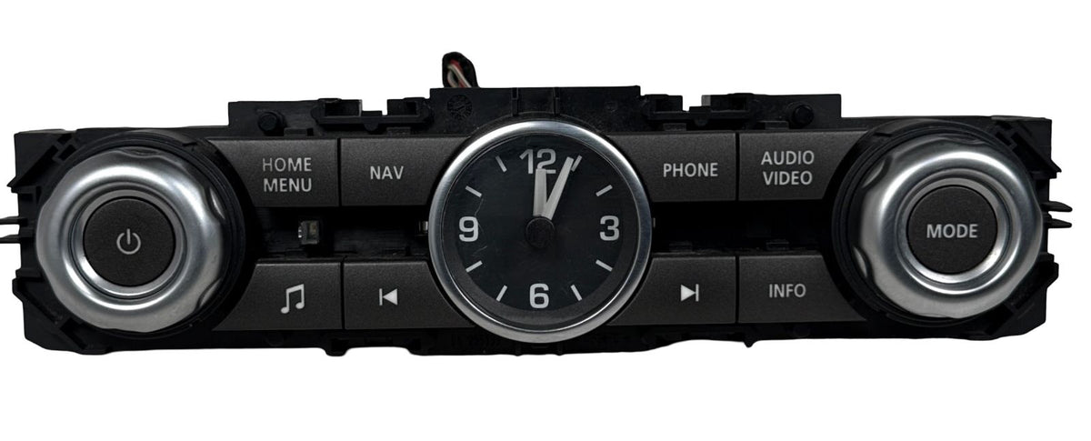 2011-2016 Land Rover Range Rover Radio Control Panel w Clock OEM AH22-18c858-BF - Photo 7