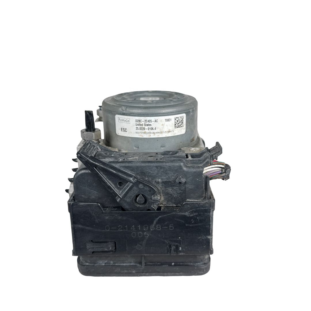 2014-2016 Ford Fiesta ABS Brake Pump ABS Module OEM D2BC-2C405-AC - Photo 2
