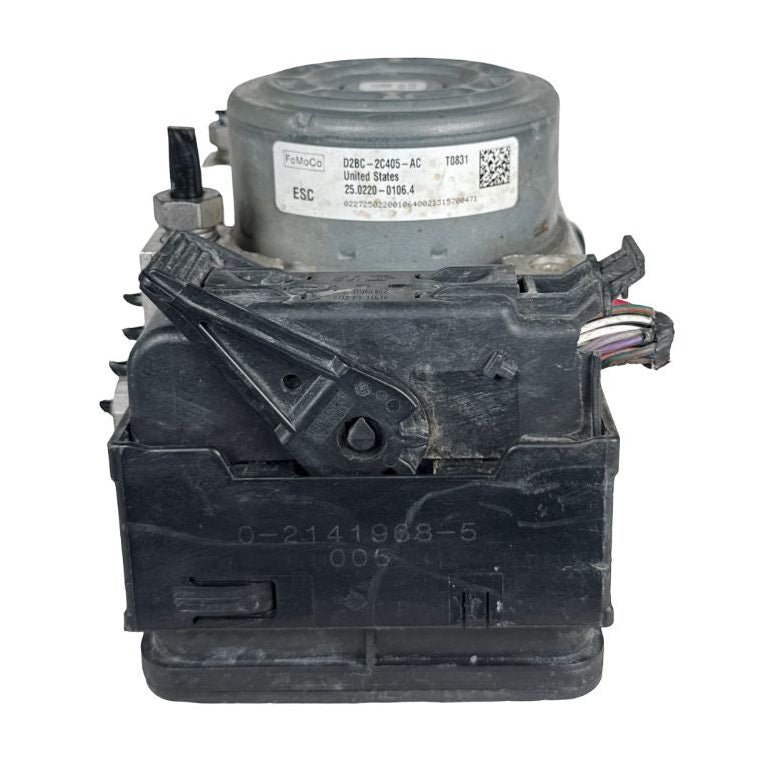 2014-2016 Ford Fiesta ABS Brake Pump ABS Module OEM D2BC-2C405-AC - Photo 2