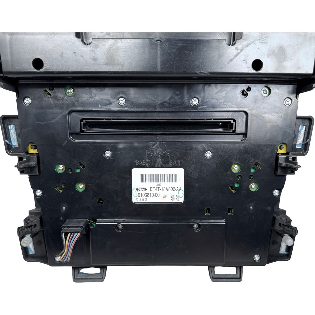 2014 Ford Edge Dash-Mounted Audio & Climate Control Panel OEM ET4T-18A802-AA - Photo 6