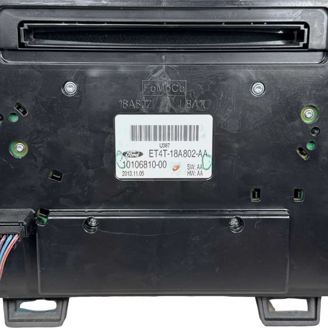 2014 Ford Edge Dash-Mounted Audio & Climate Control Panel OEM ET4T-18A802-AA - Photo 8