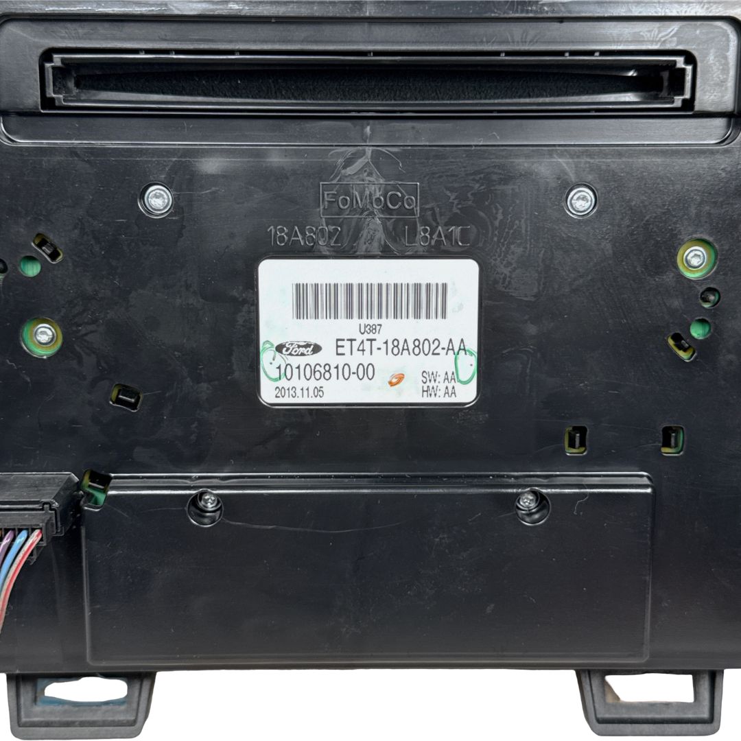 2014 Ford Edge Dash-Mounted Audio & Climate Control Panel OEM ET4T-18A802-AA - Photo 9