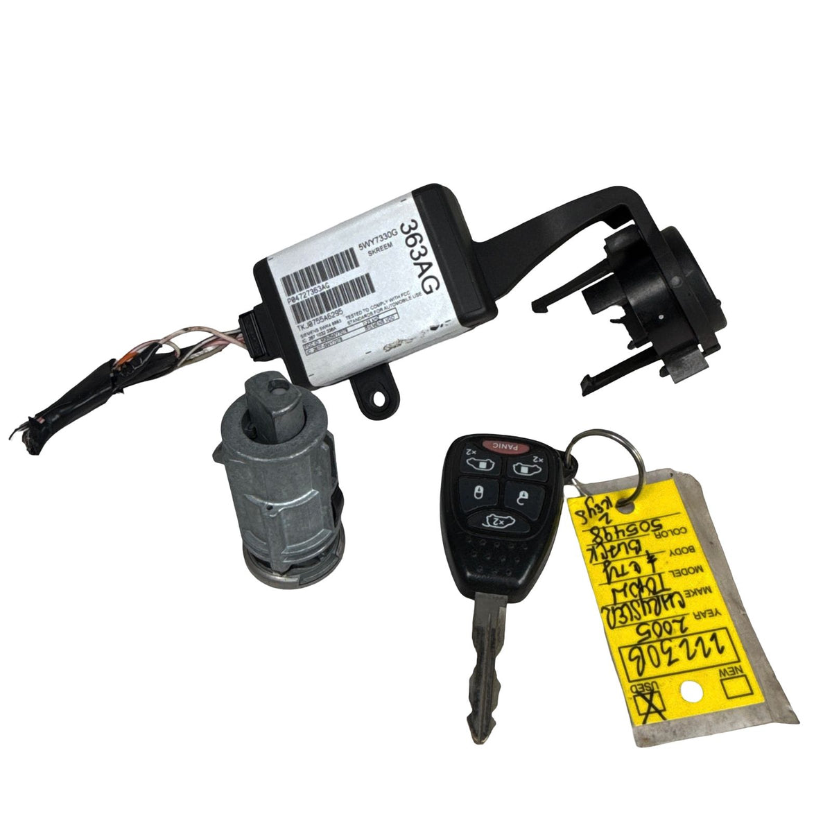 2004-2007 Chrysler Town & Country Ignition Lock Cylinder SKREEM OEM P04727363AG - Photo 1