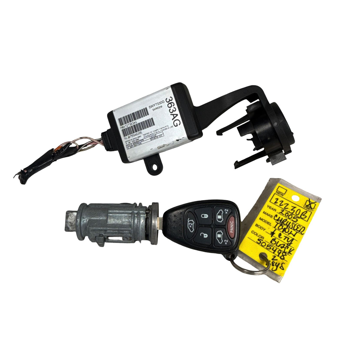 2004-2007 Chrysler Town & Country Ignition Lock Cylinder SKREEM OEM P04727363AG - Photo 4