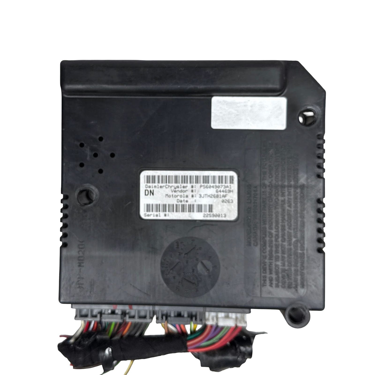 2001-2003 Dodge Durango Central Timing Module CTM OEM P56049073AI - Photo 1